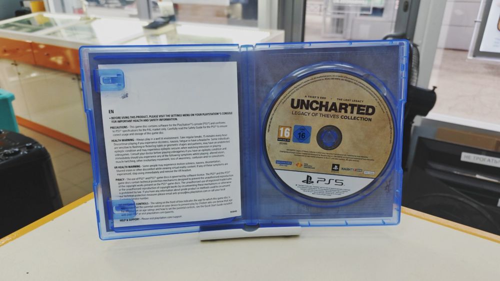 Игра Playstation 5 Uncharted Legacy of thieves collection