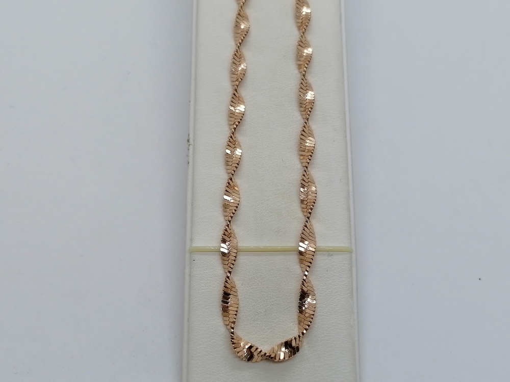 ЦПФЗ585 ЦЕПЬ ПУСТОТЕЛАЯ Фантазия (Au 585)