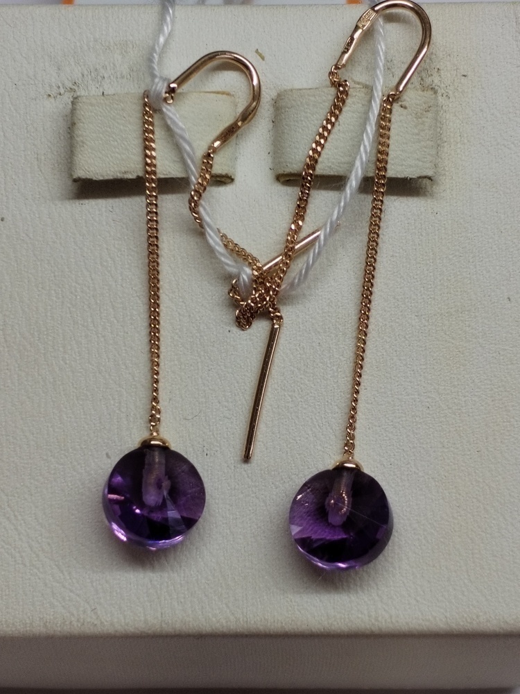 СПРО585 СЕРЬГИ ПРОДЕВКИ (Au 585)