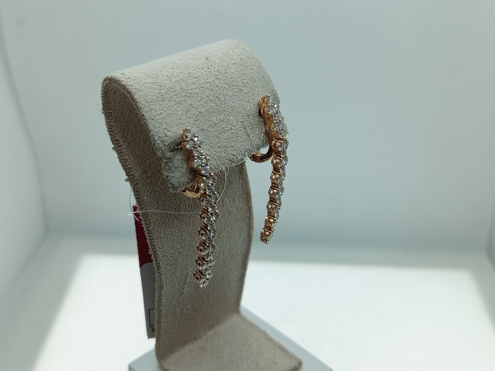 СЕРЬГИ БРИЛЛИАНТ (Au 585)