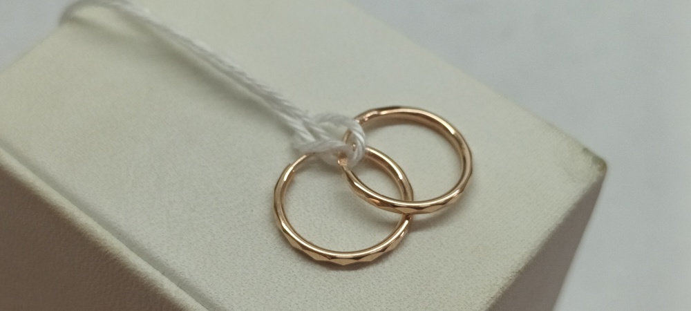 СКОН585 СЕРЬГИ КОНГО (Au 585)