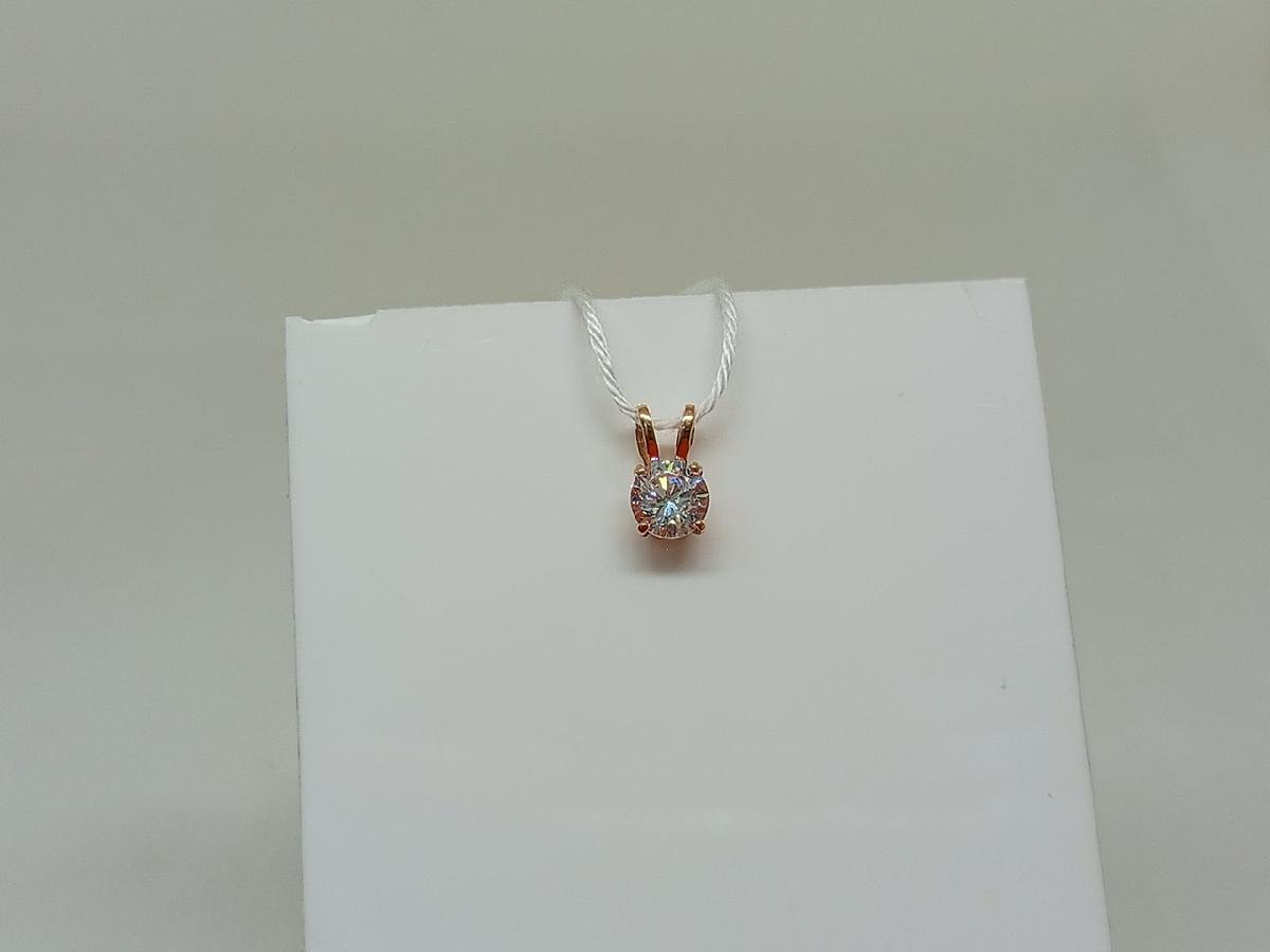 ПОДКМ585 ПОДВЕСКА С КАМНЕМ (Au 585)