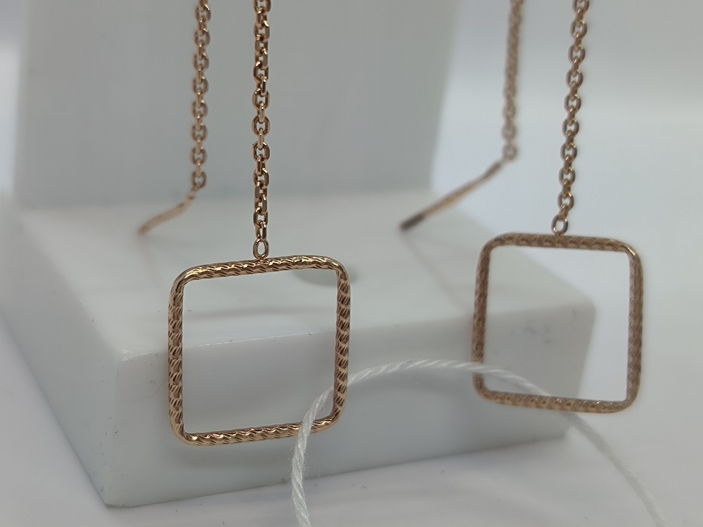 СЕРЬГИ ПРОДЕВКИ (Au 585)