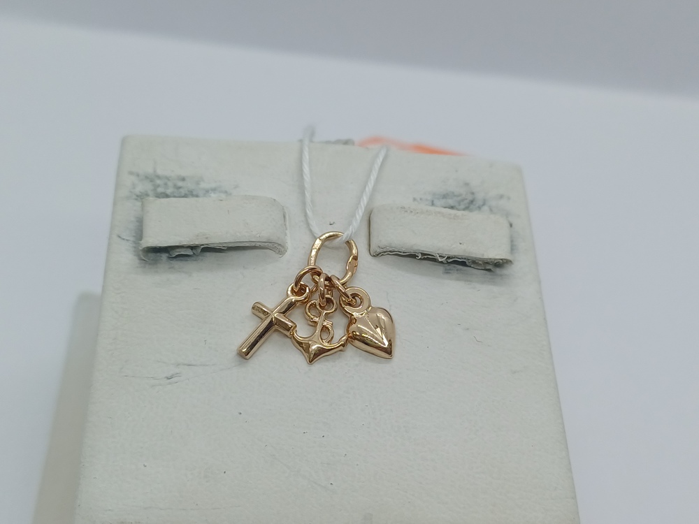 ПОДВЕСКА БЕЗ КАМНЯ Au 585