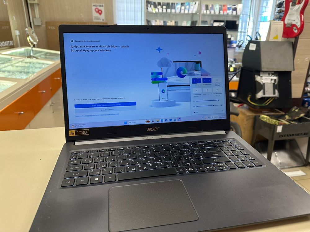 Ноутбук Acer; Ryzen 5-5500U, AMD Radeon (TM) Graphics, 8 Гб, 512 GB, Нет