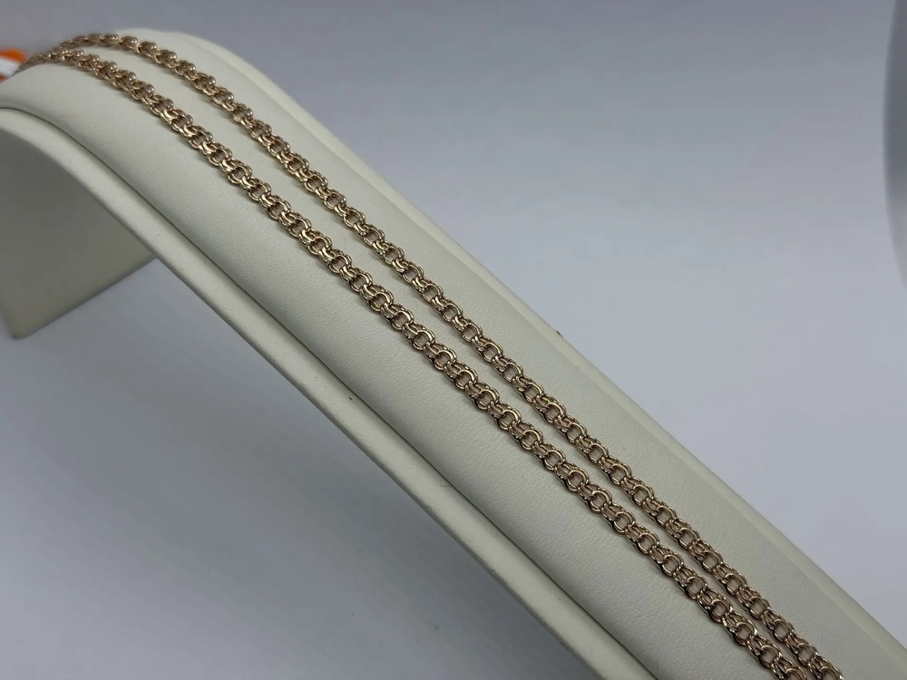 ЦЕПЬ ПОЛНОВЕСНАЯ Бисмарк (Au 585)