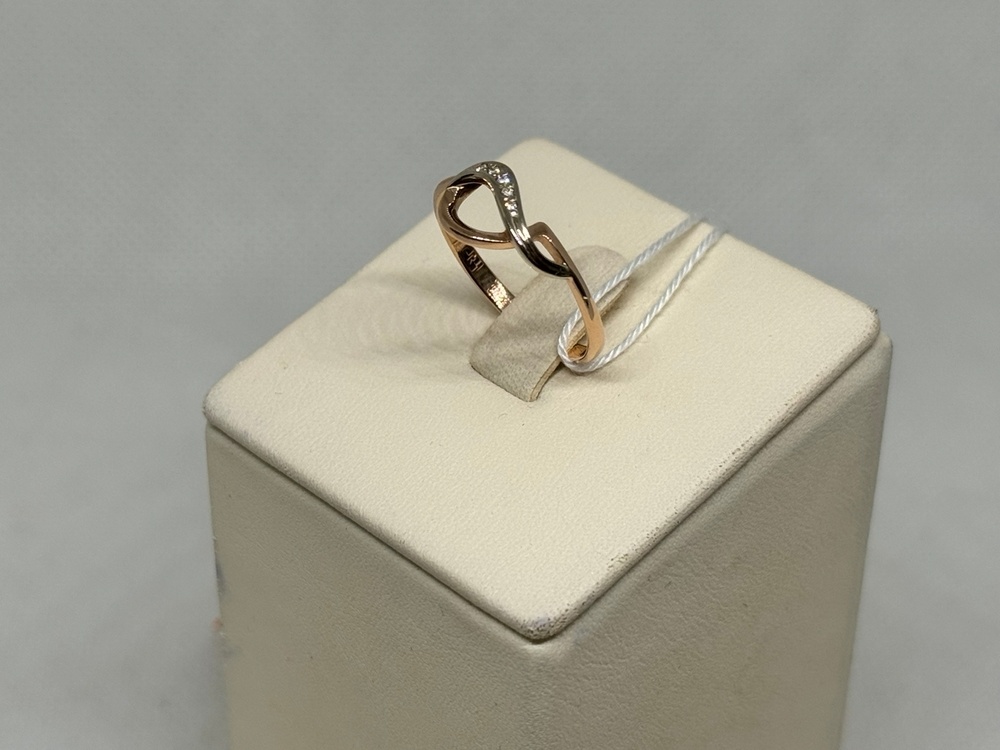 КОЛКМИ585 КОЛЬЦО С КАМНЯМИ (Au 585)
