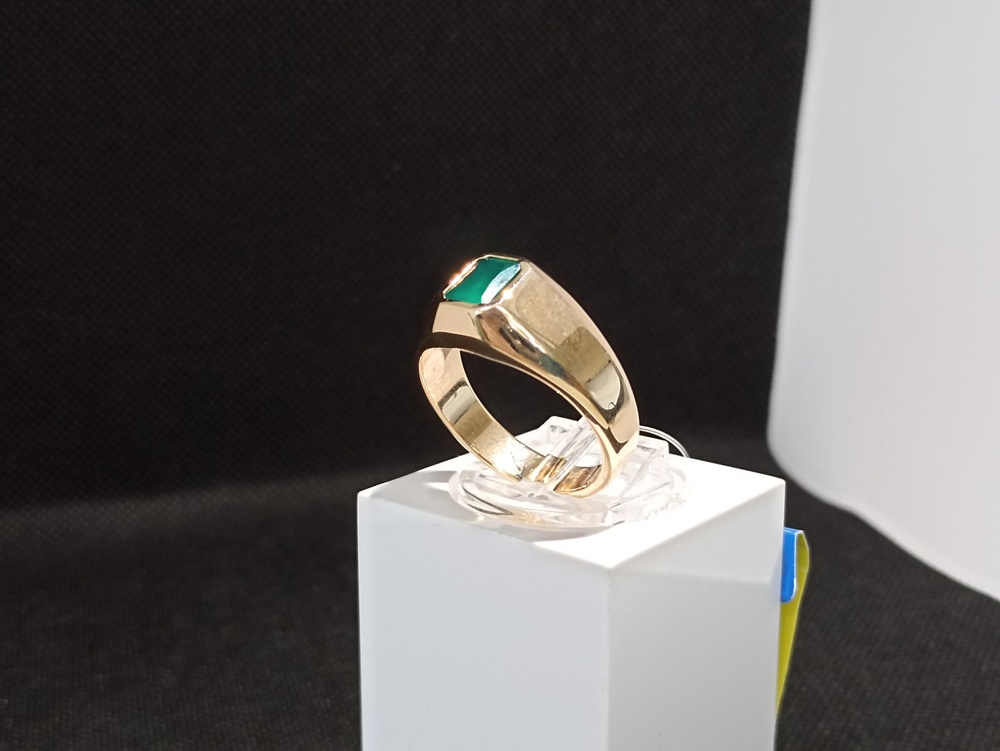 31-0336-О КОЛЬЦО ПЕЧАТКА с камнем (Au 585)