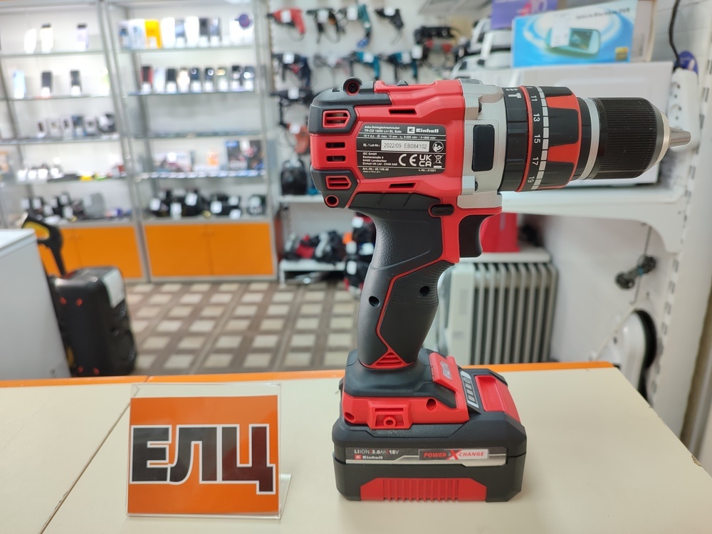 Шуруповерты Einhell TE-CD 18 Li-i Brushless-Solo;