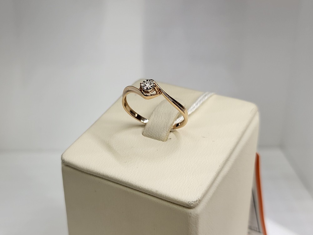 КОЛЬЦО БРИЛЛИАНТ Au 585