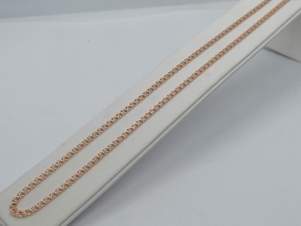 8040200-55 ЦЕПЬ ПОЛНОВЕСНАЯ Бисмарк (Au 585)