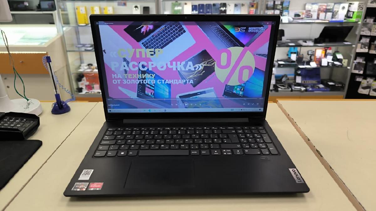 Ноутбук Lenovo v15j2alc; Ryzen 5-5500U, Radeon Graphics, 8 Гб, 256 Гб, Нет