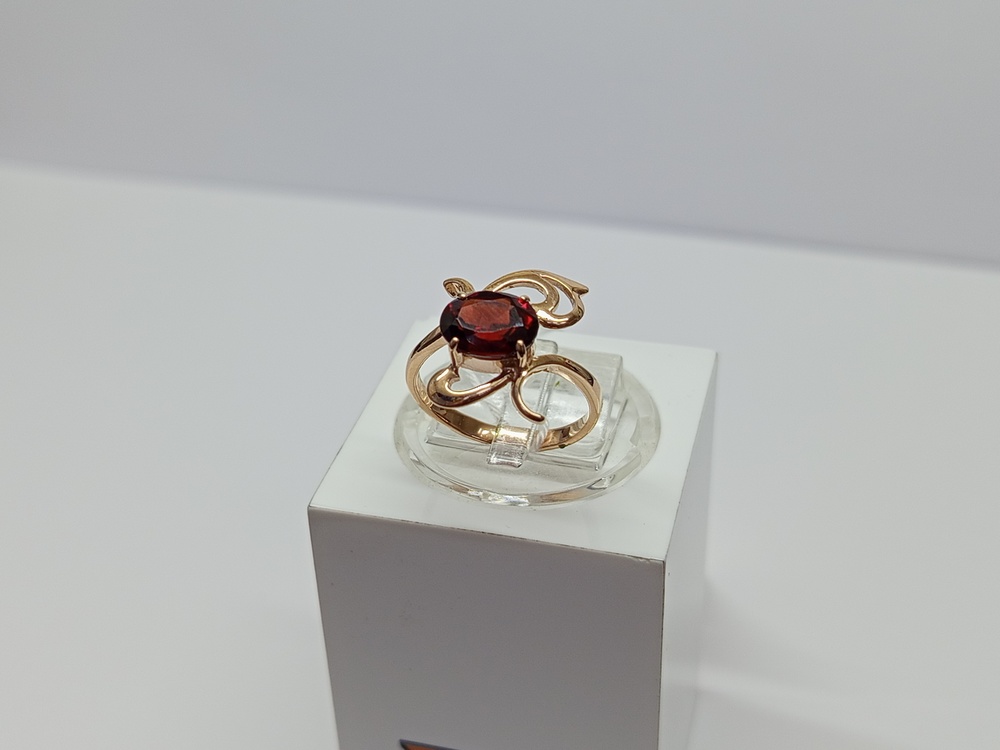 КОЛЬЦО С КАМНЕМ (Au 585)