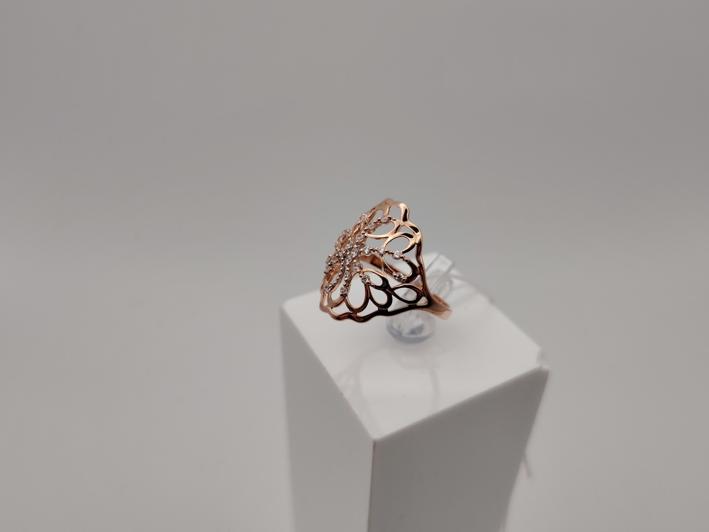 КОЛКМИ585 КОЛЬЦО С КАМНЯМИ (Au 585)