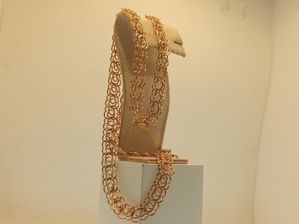 ЦЛБС585 ЦЕПЬ ПОЛНОВЕСНАЯ Бисмарк (Au 585)