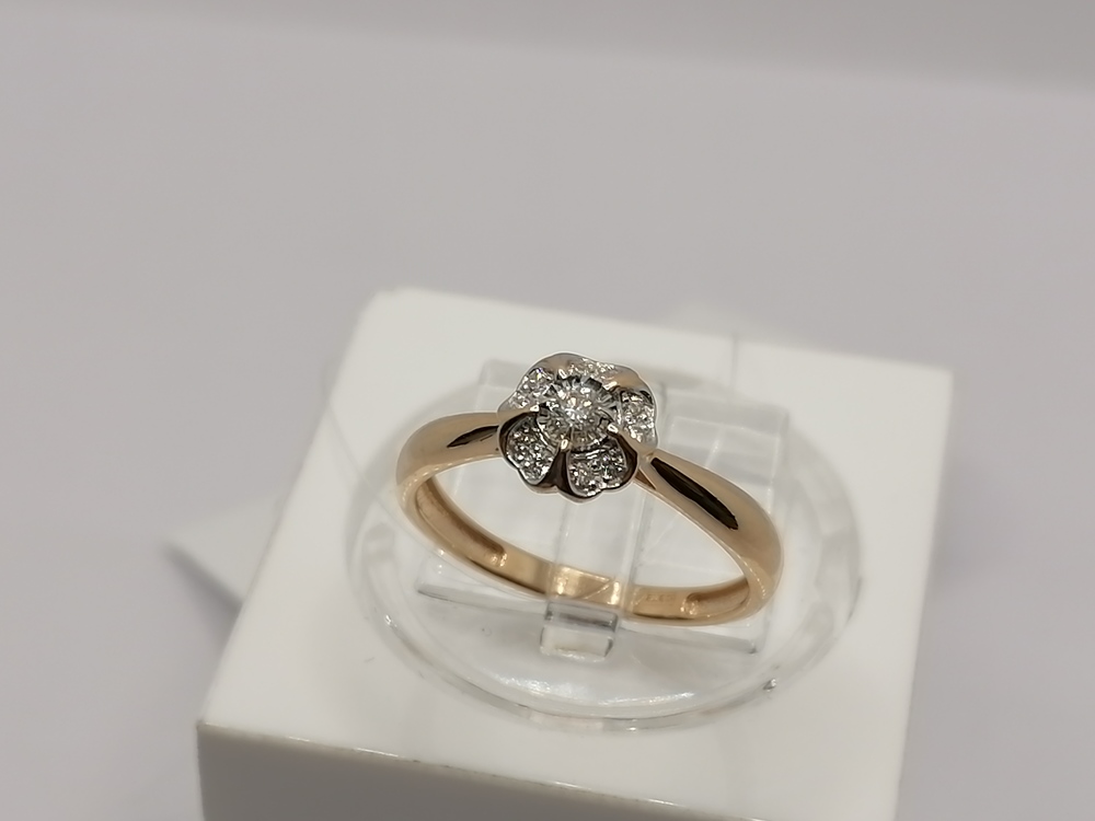 КОЛЬЦО БРИЛЛИАНТ (Au 585)