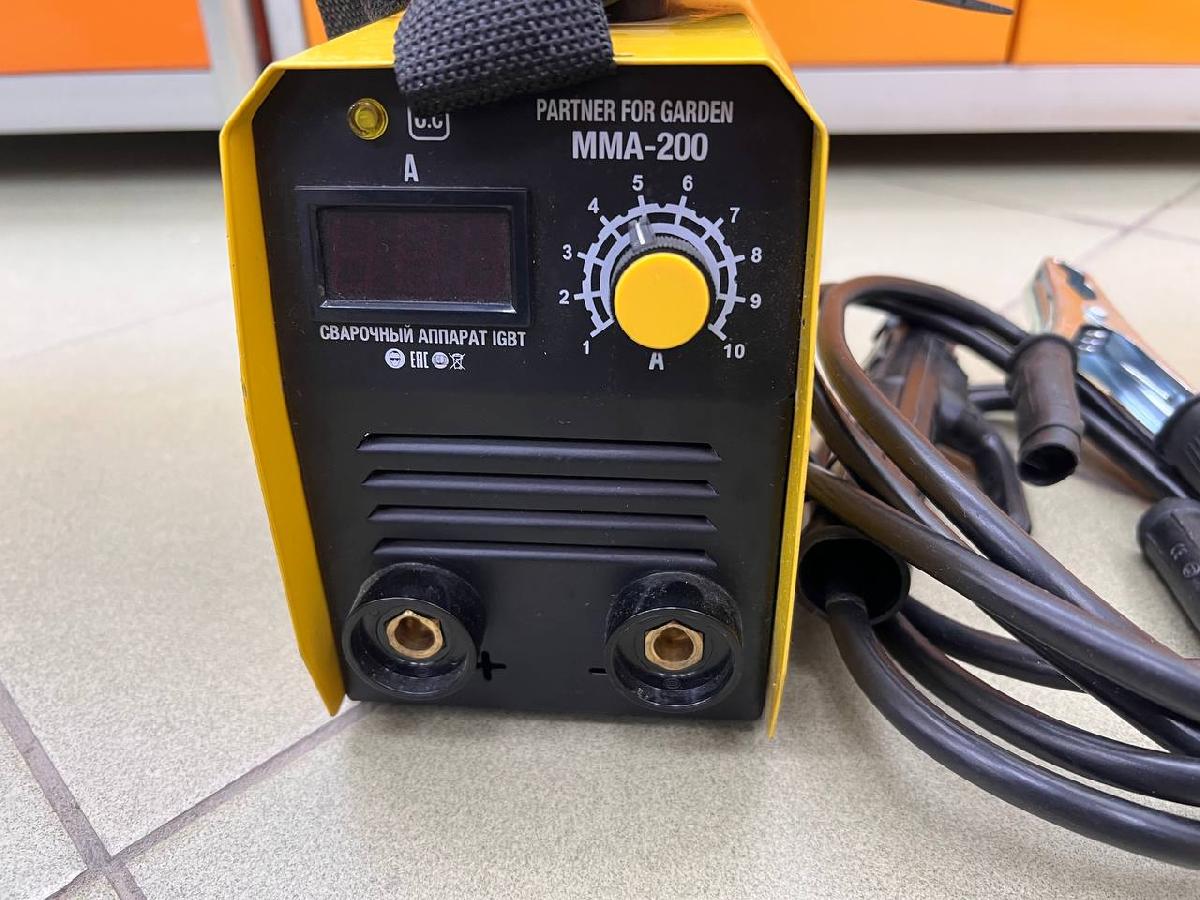 Сварочный аппарат Prorab Partner For Garden MMA-200A;
