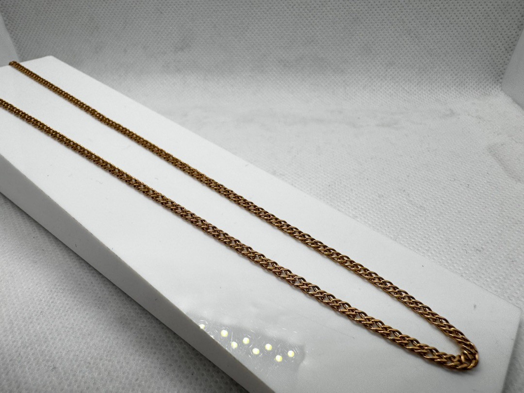 ЦЕПЬ ПОЛНОВЕСНАЯ Ромб двойной (Au 585)