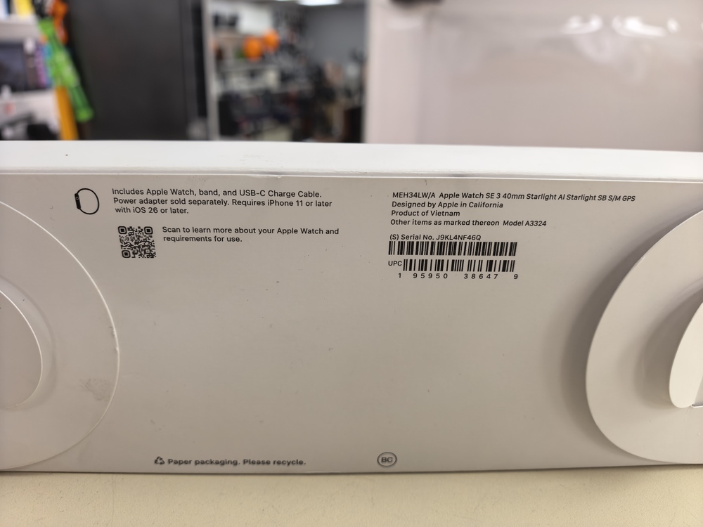 Смарт-часы Apple Watch SE 2025 40mm