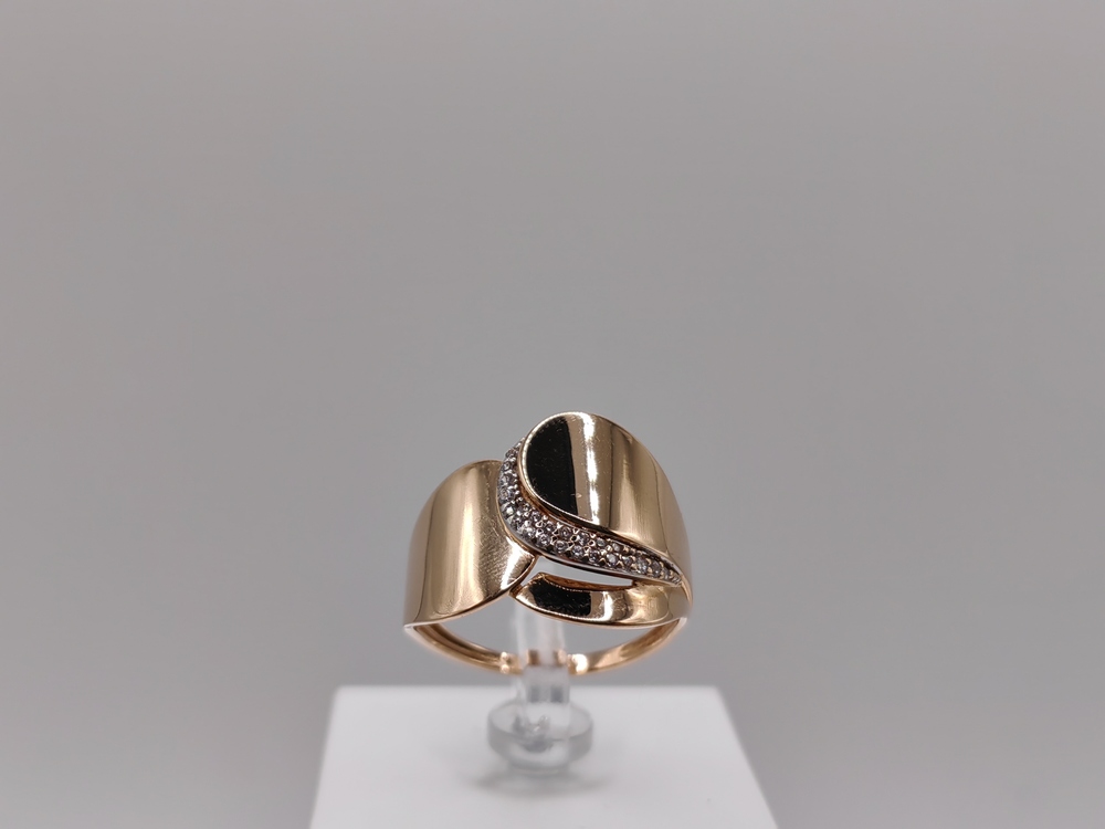 КОЛКМИ585 КОЛЬЦО С КАМНЯМИ (Au 585)