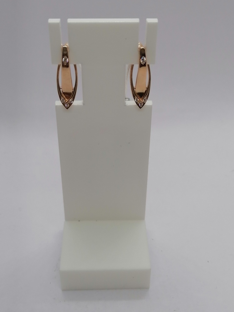 СЕРЬГИ С КАМНЯМИ (Au 585)