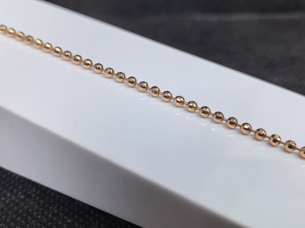 БРАСЛЕТ ПОЛНОВЕСНЫЙ Перлина Au 585