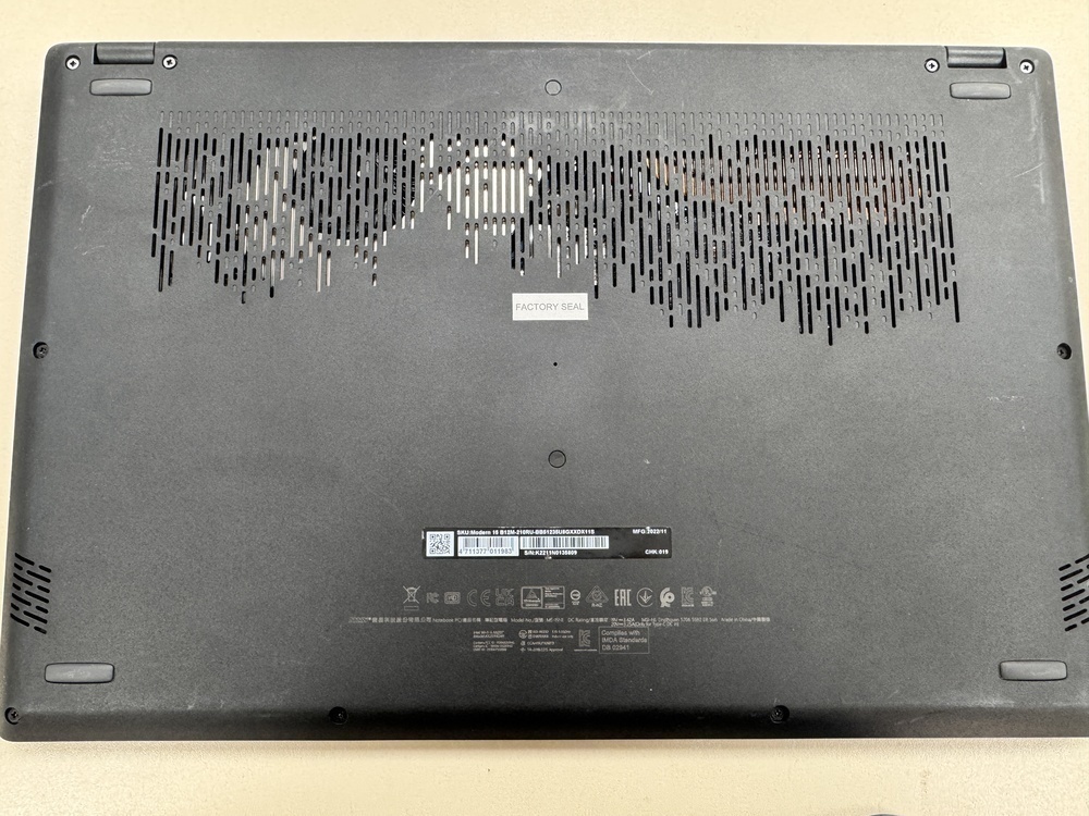 Ноутбук MSI Modern 15 B12M-210RU-BB51235U8GXXDX11S; Core i5-1235U, Iris(R) Xe Graphics, 8 Гб, 256 Гб