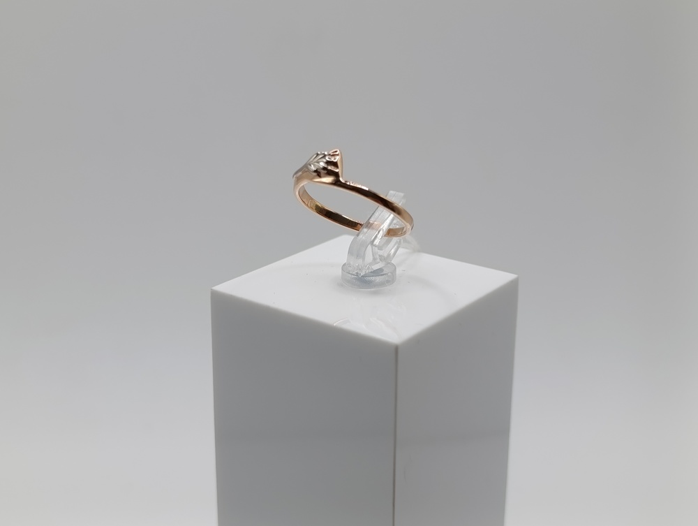 КОЛБКМ583 КОЛЬЦО БЕЗ КАМНЯ (Au 583)