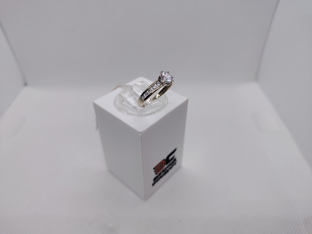 КОЛКМИ585 КОЛЬЦО С КАМНЯМИ (Au 585)