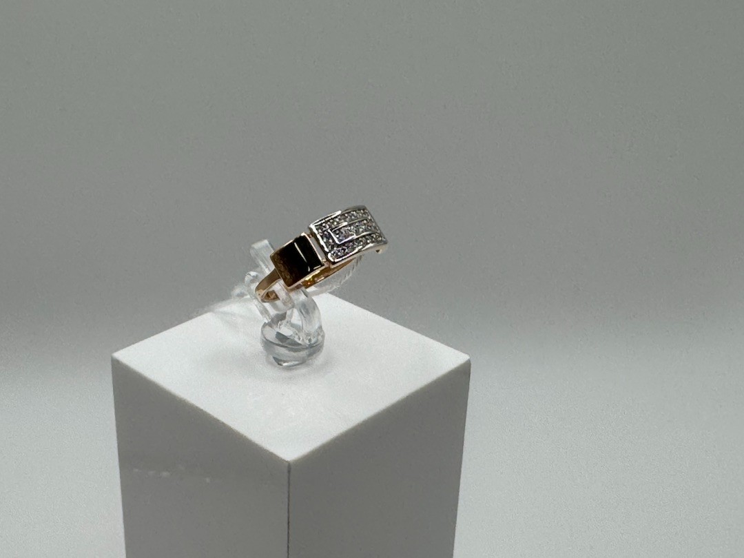 КОЛКМИ585 КОЛЬЦО С КАМНЯМИ (Au 585)