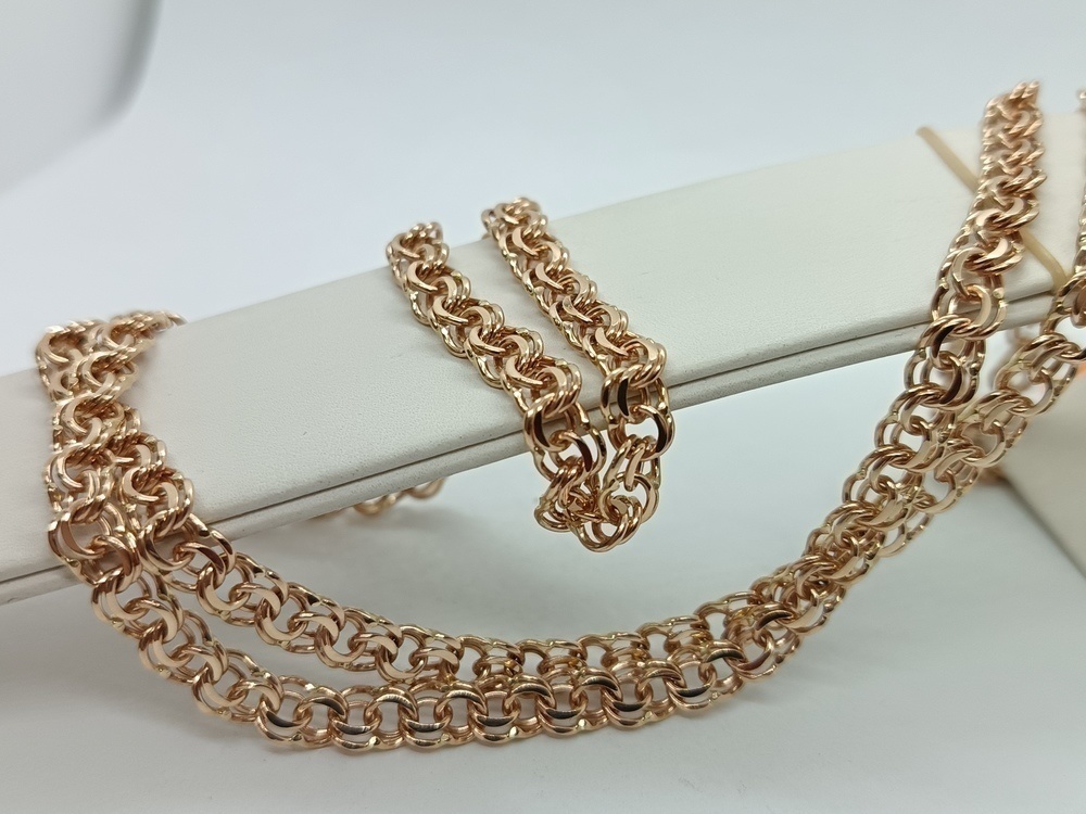 ЦЛБС585 ЦЕПЬ ПОЛНОВЕСНАЯ Бисмарк (Au 585)