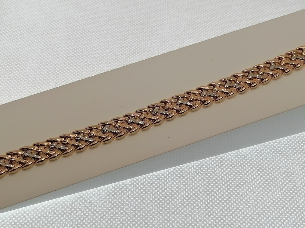 А 023063 БРАСЛЕТ РОЛЕКС без камня (Au 585)