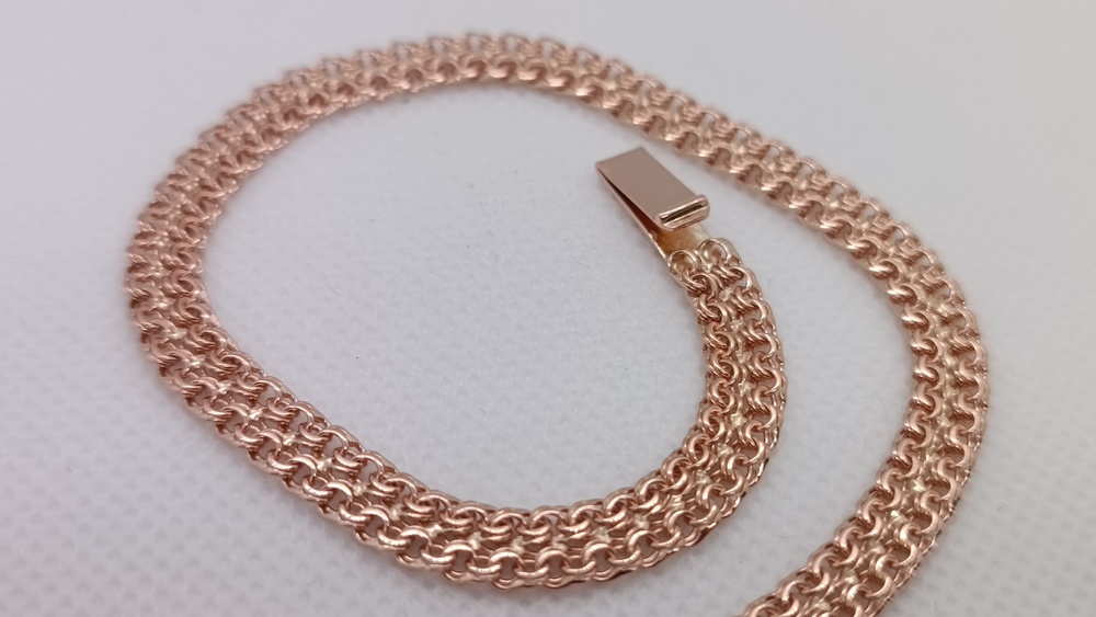 БРАСЛЕТ ПОЛНОВЕСНЫЙ Рамзес (Au 585)