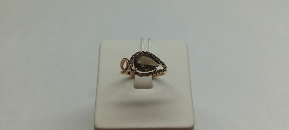 КОЛКМИ585 КОЛЬЦО С КАМНЯМИ (Au 585)