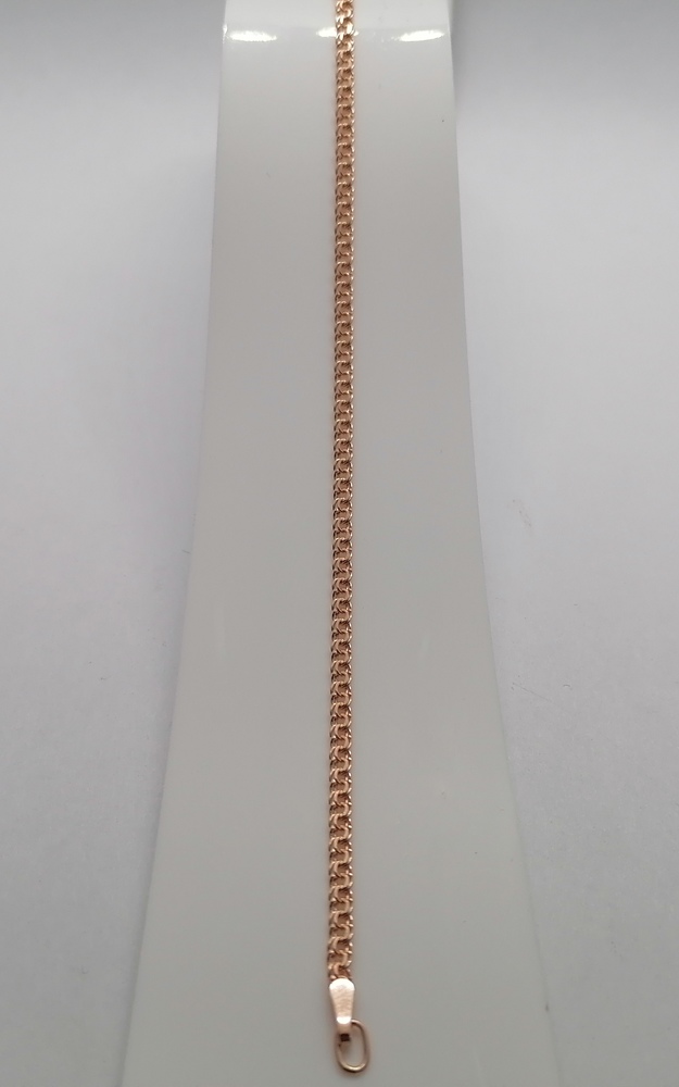 7040200-17 БРАСЛЕТ ПОЛНОВЕСНЫЙ Бисмарк (Au 585)