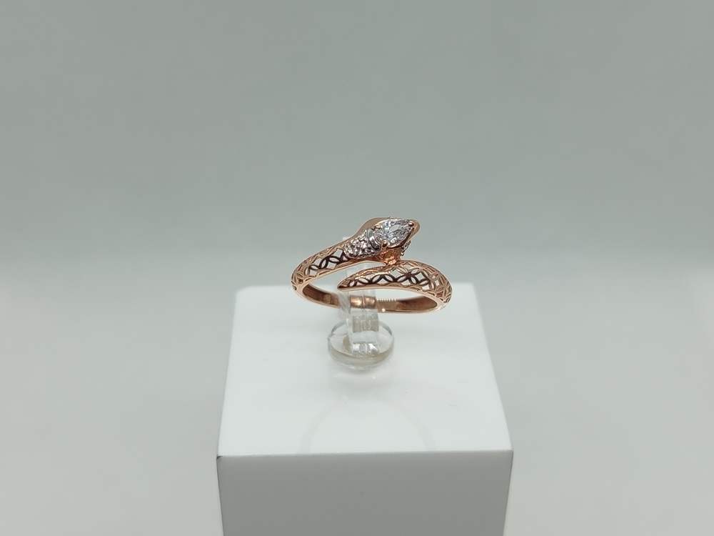 КОЛКМИ375 КОЛЬЦО С КАМНЯМИ (Au 375)