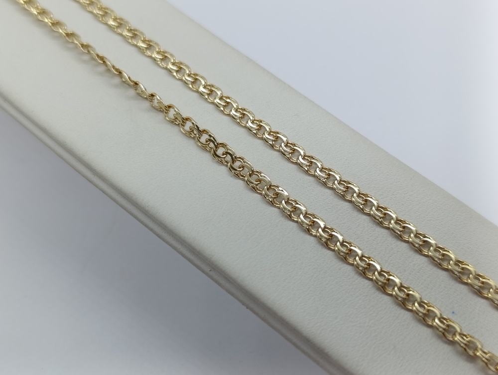 ЦЛБС585 ЦЕПЬ ПОЛНОВЕСНАЯ Бисмарк (Au 585)