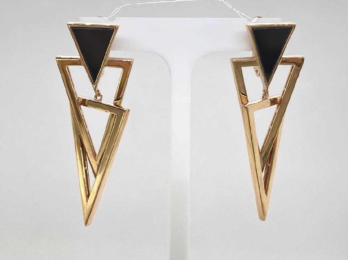 СЕРЬГИ С КАМНЕМ (Au 585)