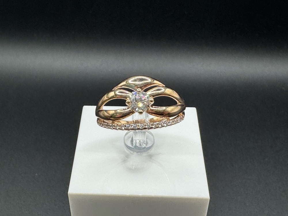 КОЛКМИ585 КОЛЬЦО С КАМНЯМИ (Au 585)