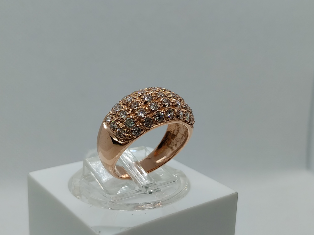 КОЛКМИ585 КОЛЬЦО С КАМНЯМИ (Au 585)