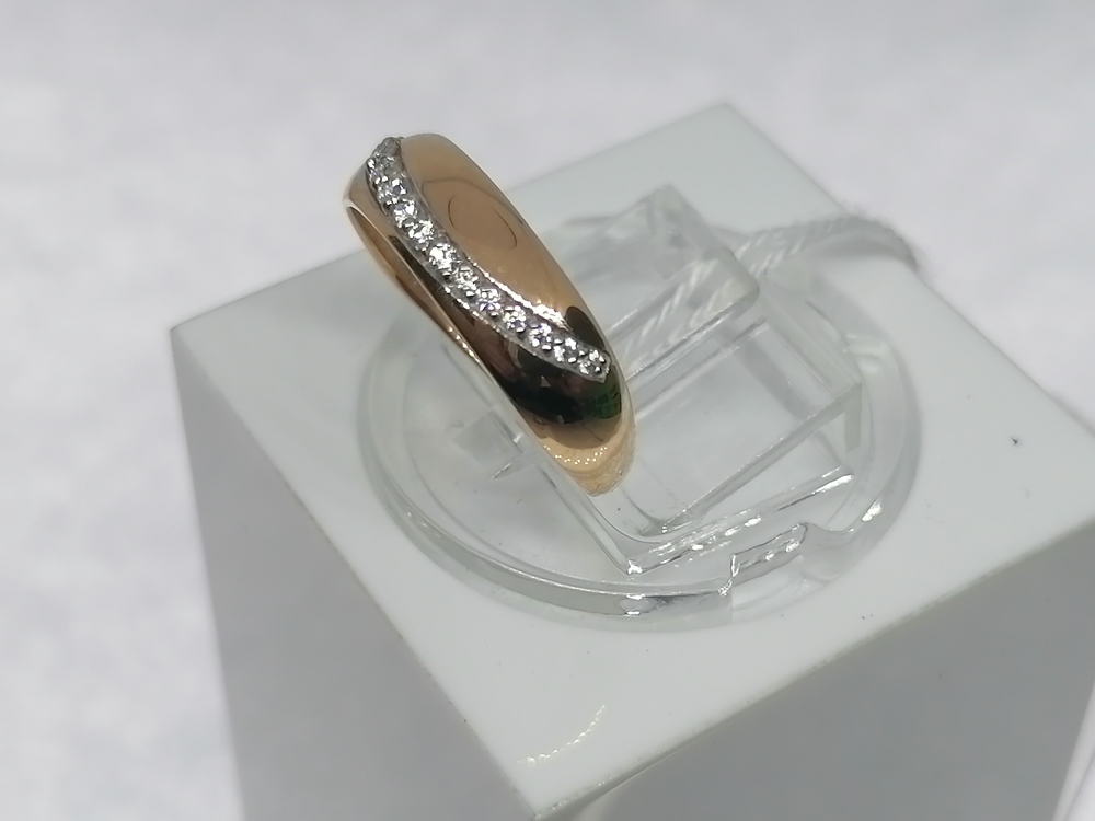 КОЛКМИ585 КОЛЬЦО С КАМНЯМИ (Au 585)