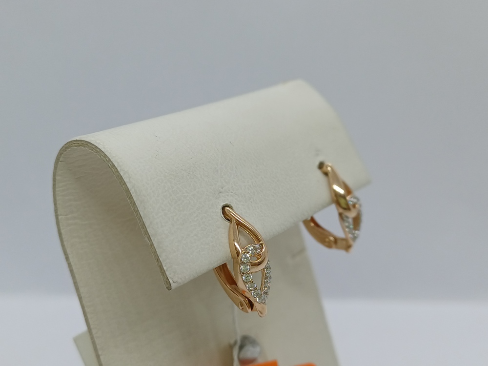 СЕРЬГИ С КАМНЯМИ (Au 585)