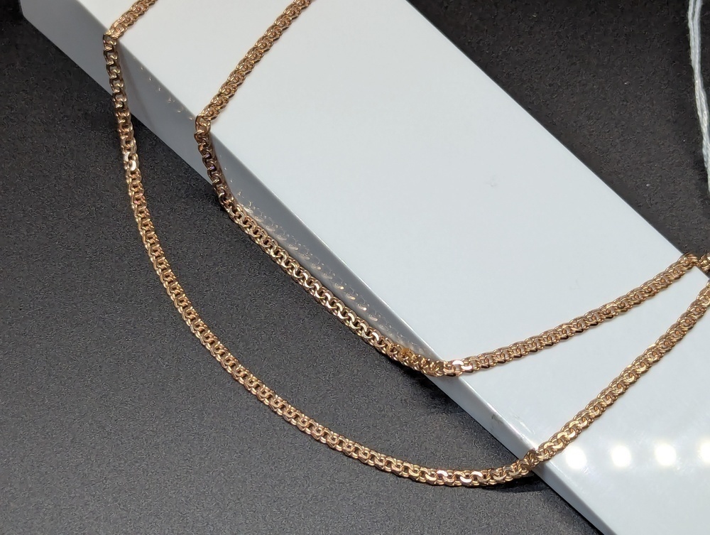 ЦЛБС585 ЦЕПЬ ПОЛНОВЕСНАЯ Бисмарк (Au 585)