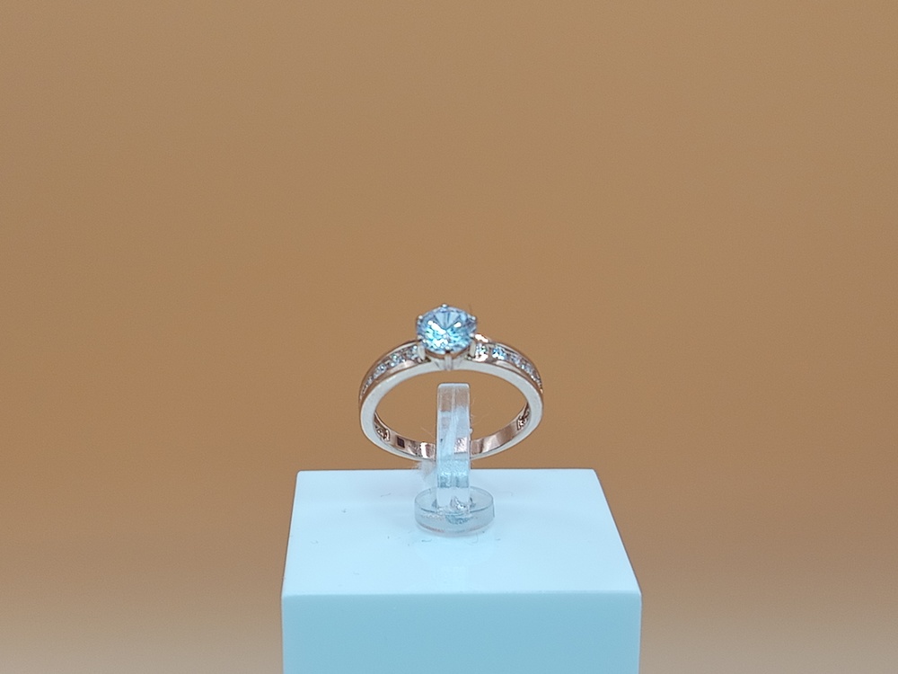 КОЛКМИ585 КОЛЬЦО С КАМНЯМИ (Au 585)