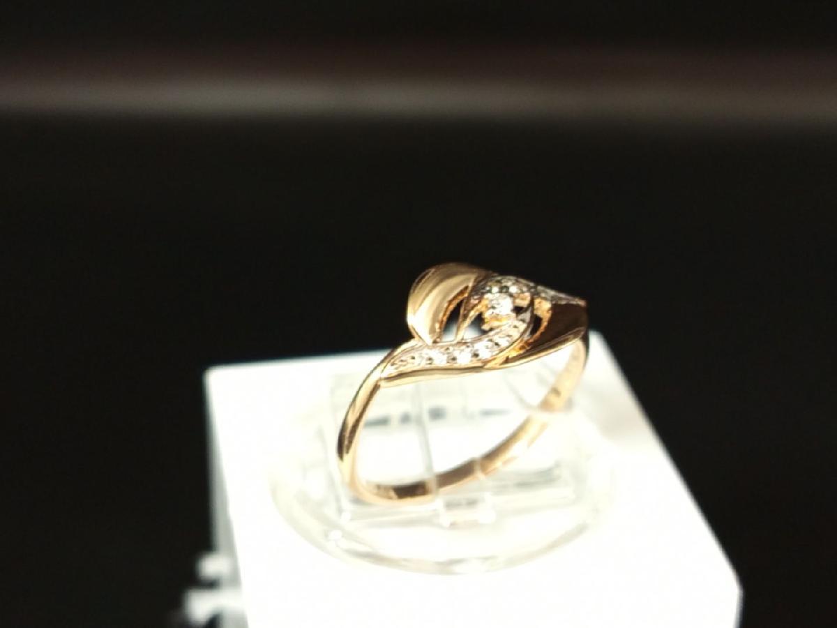 КОЛЬЦО БРИЛЛИАНТ Au 585