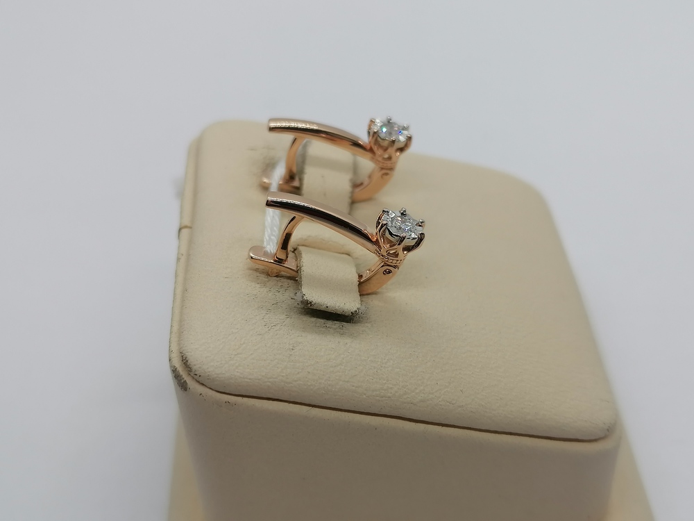 СЕРЬГИ БРИЛЛИАНТ (Au 585)