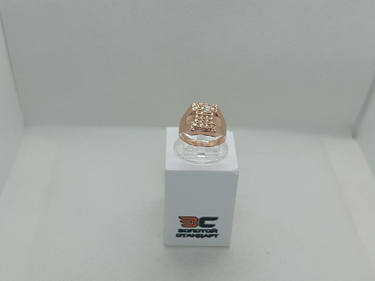 51-0020 КОЛЬЦО ПЕЧАТКА с камнем (Au 585)