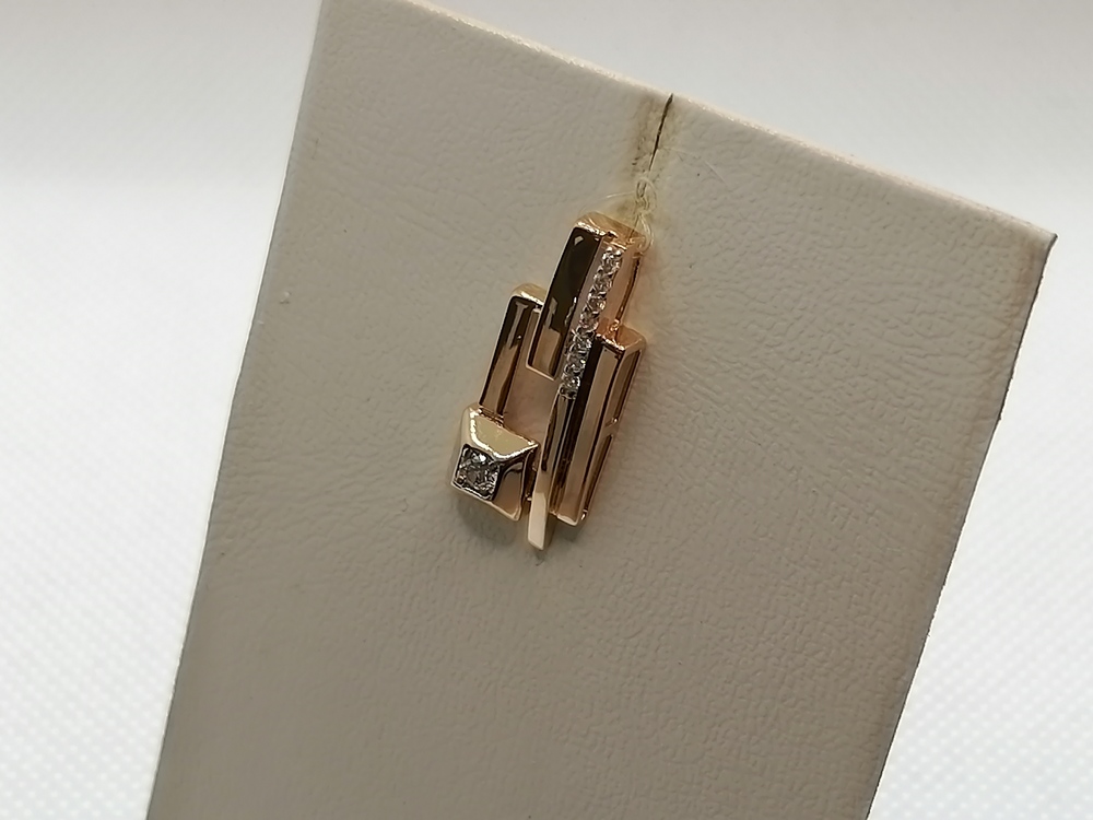 ПОДВЕСКА С КАМНЯМИ (Au 585)