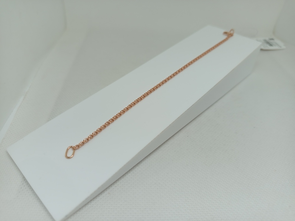 БРАСЛЕТ ПУСТОТЕЛЫЙ Бисмарк (Au 585)