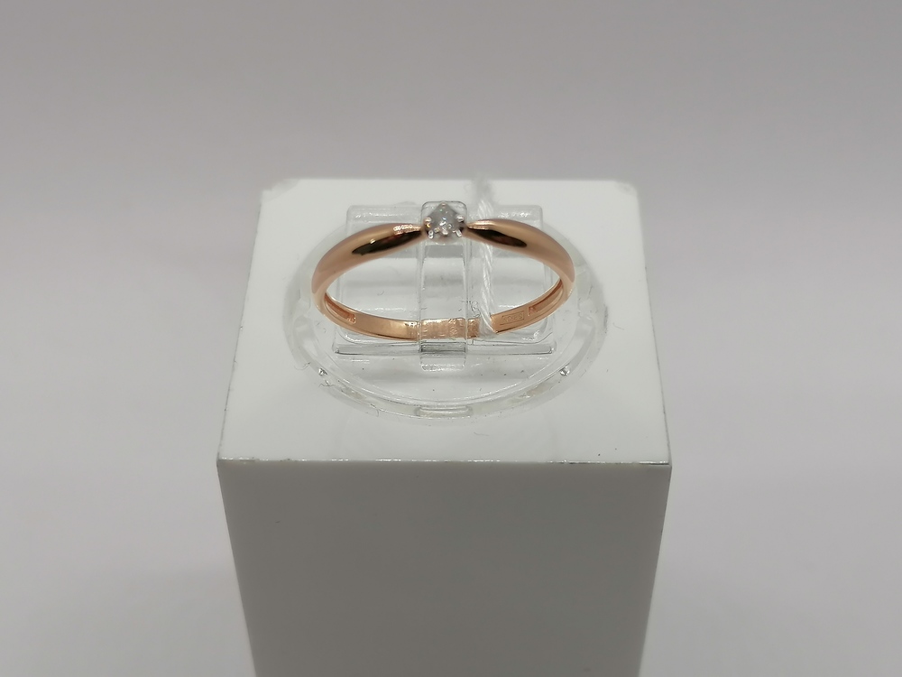 КОЛЬЦО БРИЛЛИАНТ Au 585